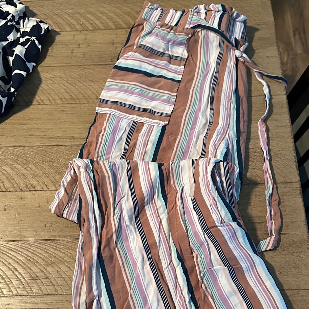 Striped Multicolor Pants